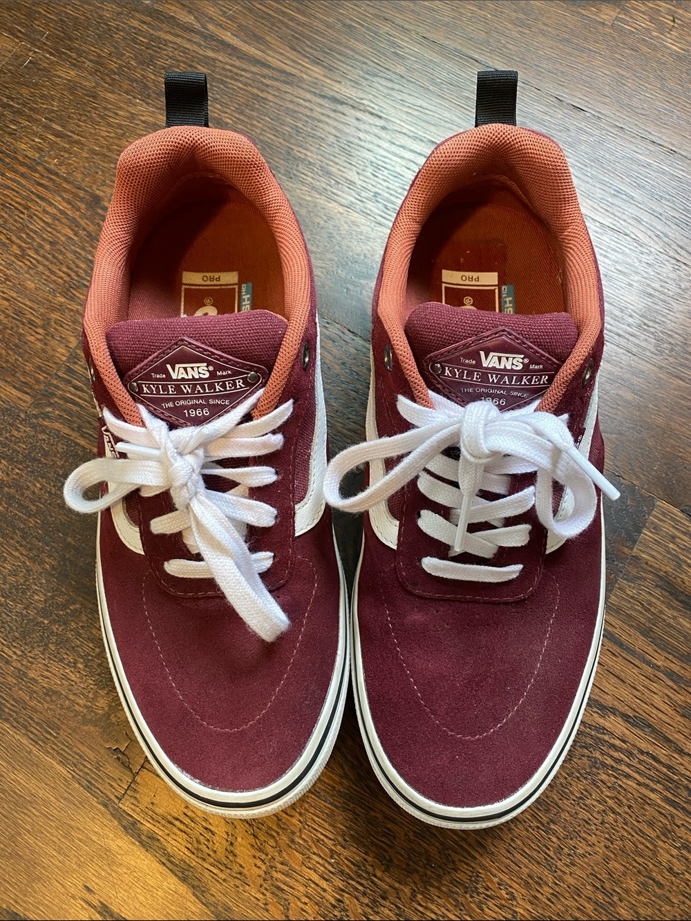 Old Skool Burgundy Vans